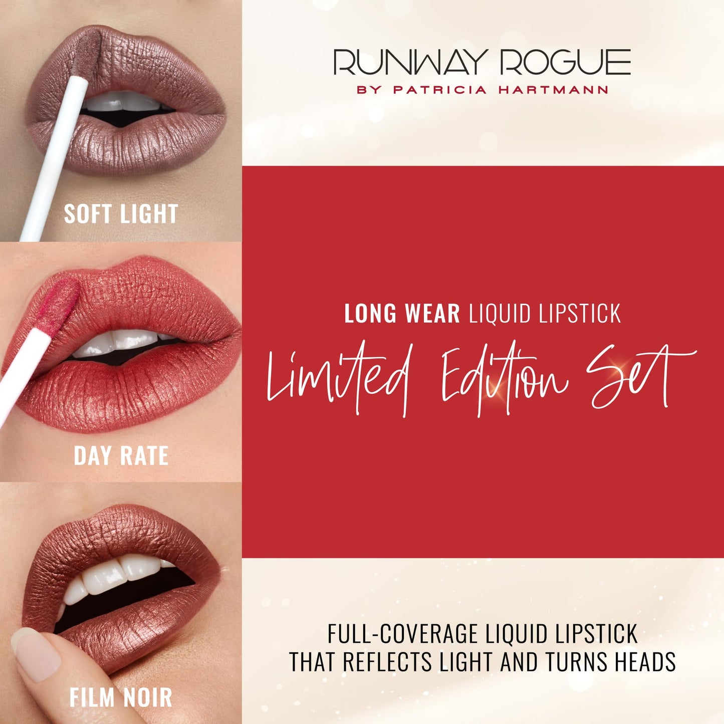Runway Rogue Try Me x 3 Mini Long Wear Lipstick Set – Sunset Trio
