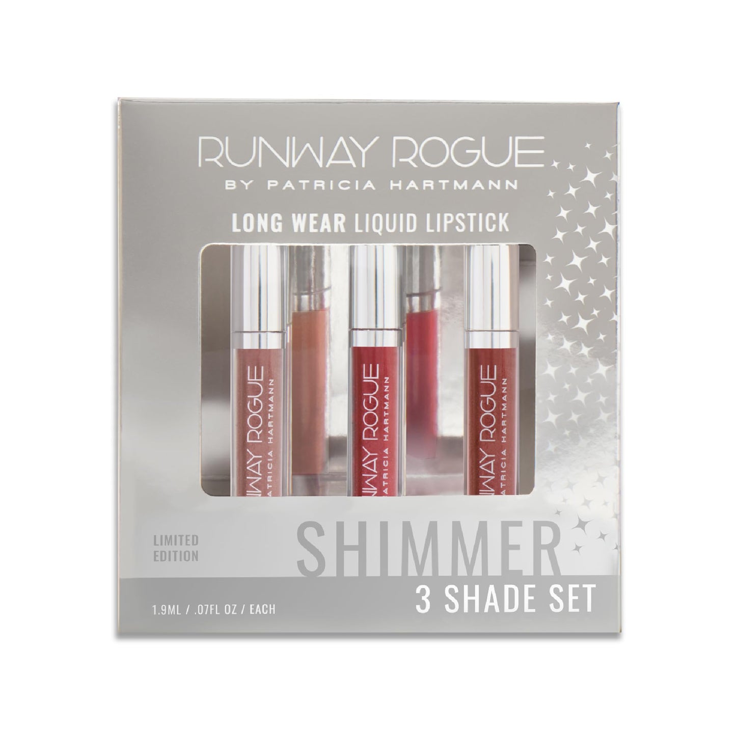 Runway Rogue Try Me x 3 Mini Long Wear Lipstick Set – Sunset Trio