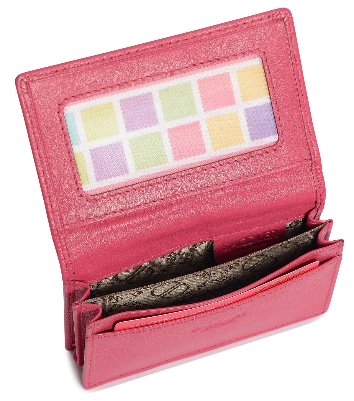 SADDLER JESSICA Leather Credit Card Holder