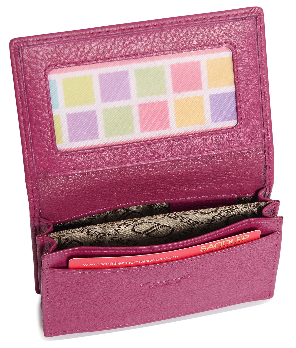 SADDLER JESSICA Leather Credit Card Holder