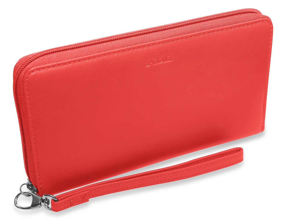 SADDLER SOPHIA Leather Zip Around Purse