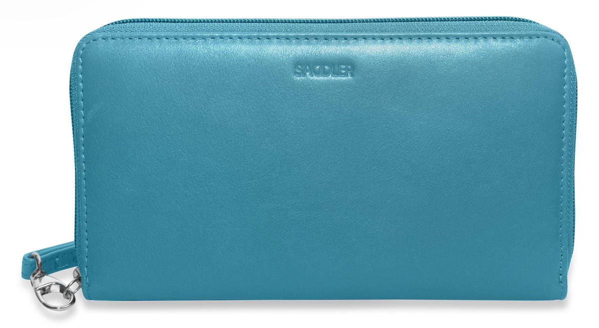 SADDLER SOPHIA Leather Zip Around Purse