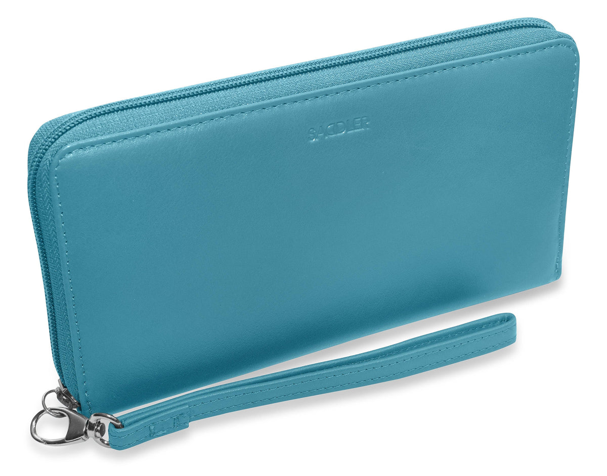 SADDLER SOPHIA Leather Zip Around Purse