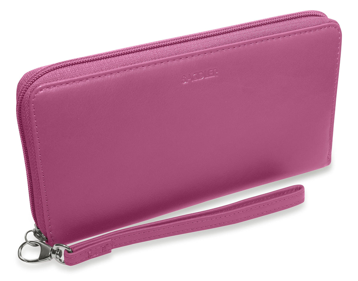 SADDLER SOPHIA Leather Zip Around Purse