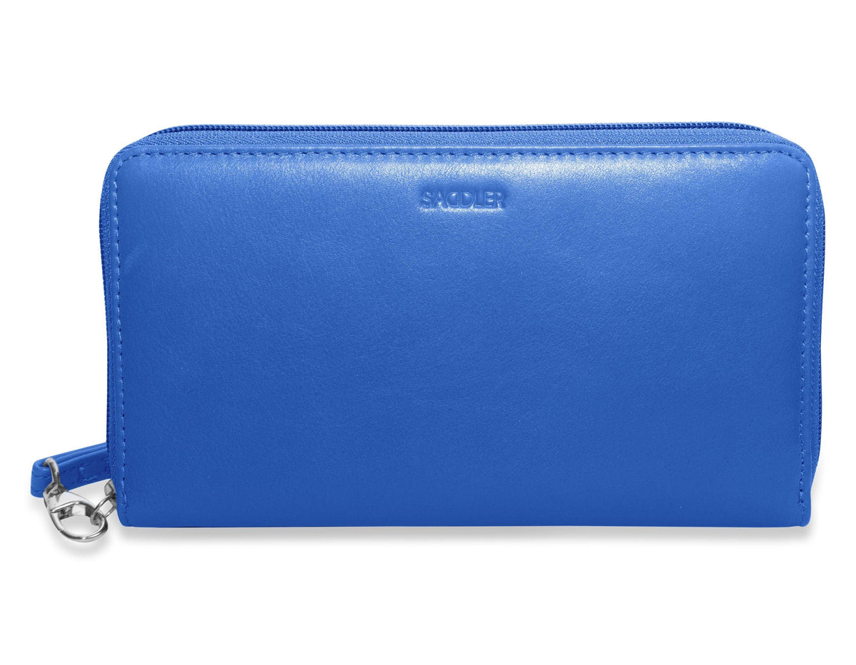 SADDLER SOPHIA Leather Zip Around Purse