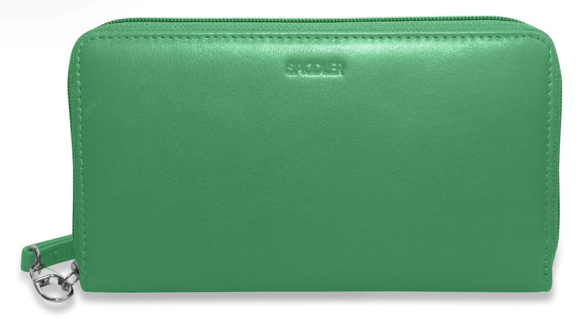 SADDLER SOPHIA Leather Zip Around Purse