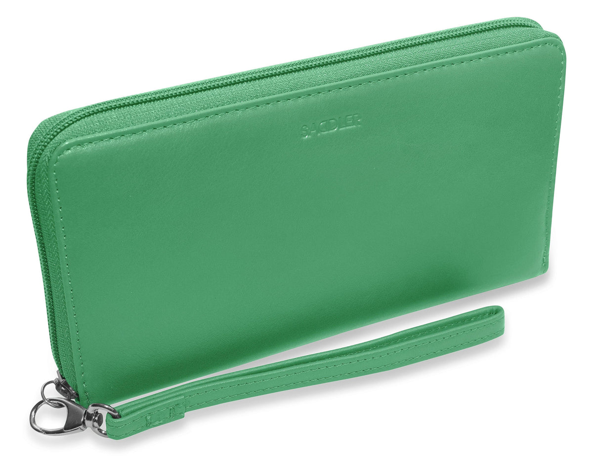 SADDLER SOPHIA Leather Zip Around Purse