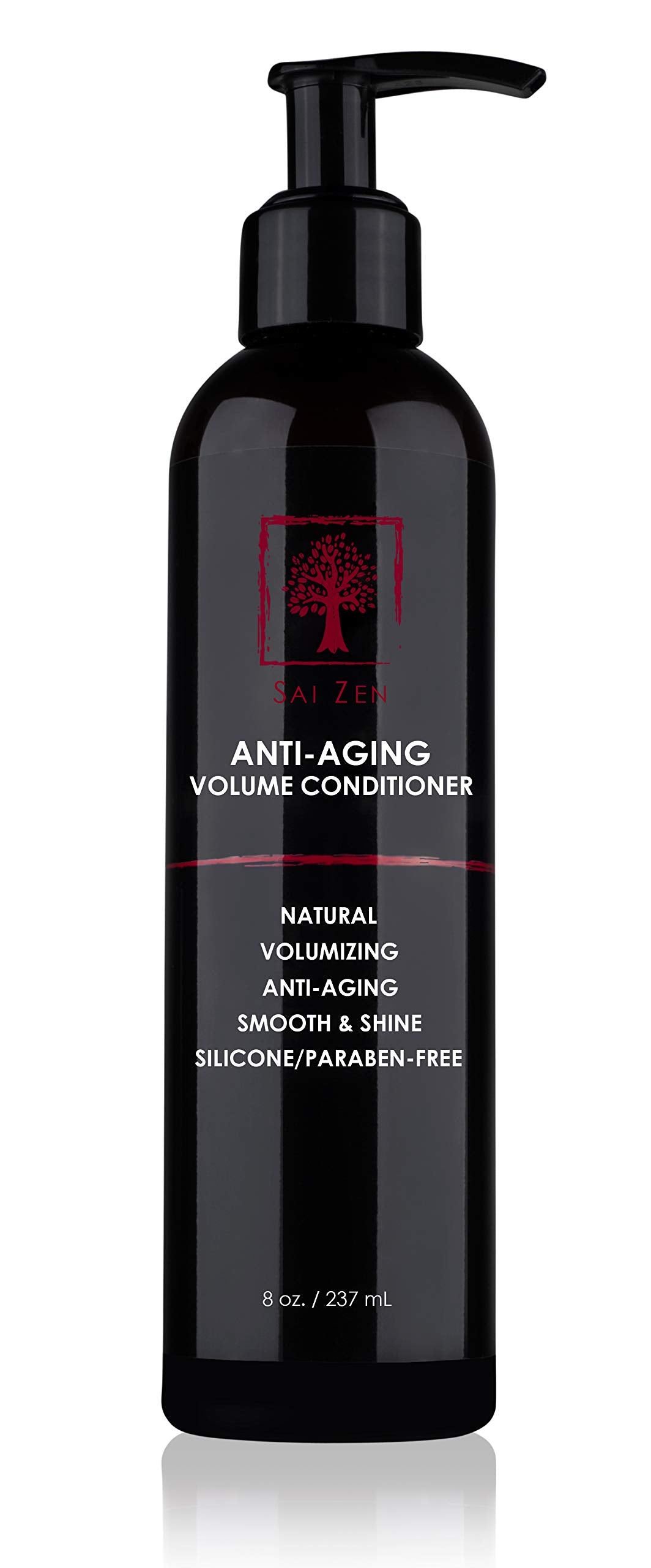 Sai Zen Anti-Aging Volume Conditioner – Volumizing, Anti-Thinning | Made in USA | Sulfate & Paraben Free | 8 oz