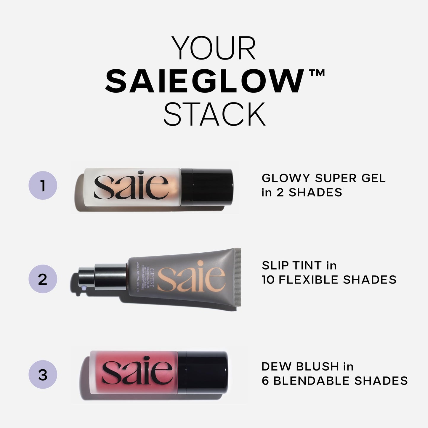 Saie Slip Tint SPF 35 - Light Coverage Tinted Moisturizer, Shade Five