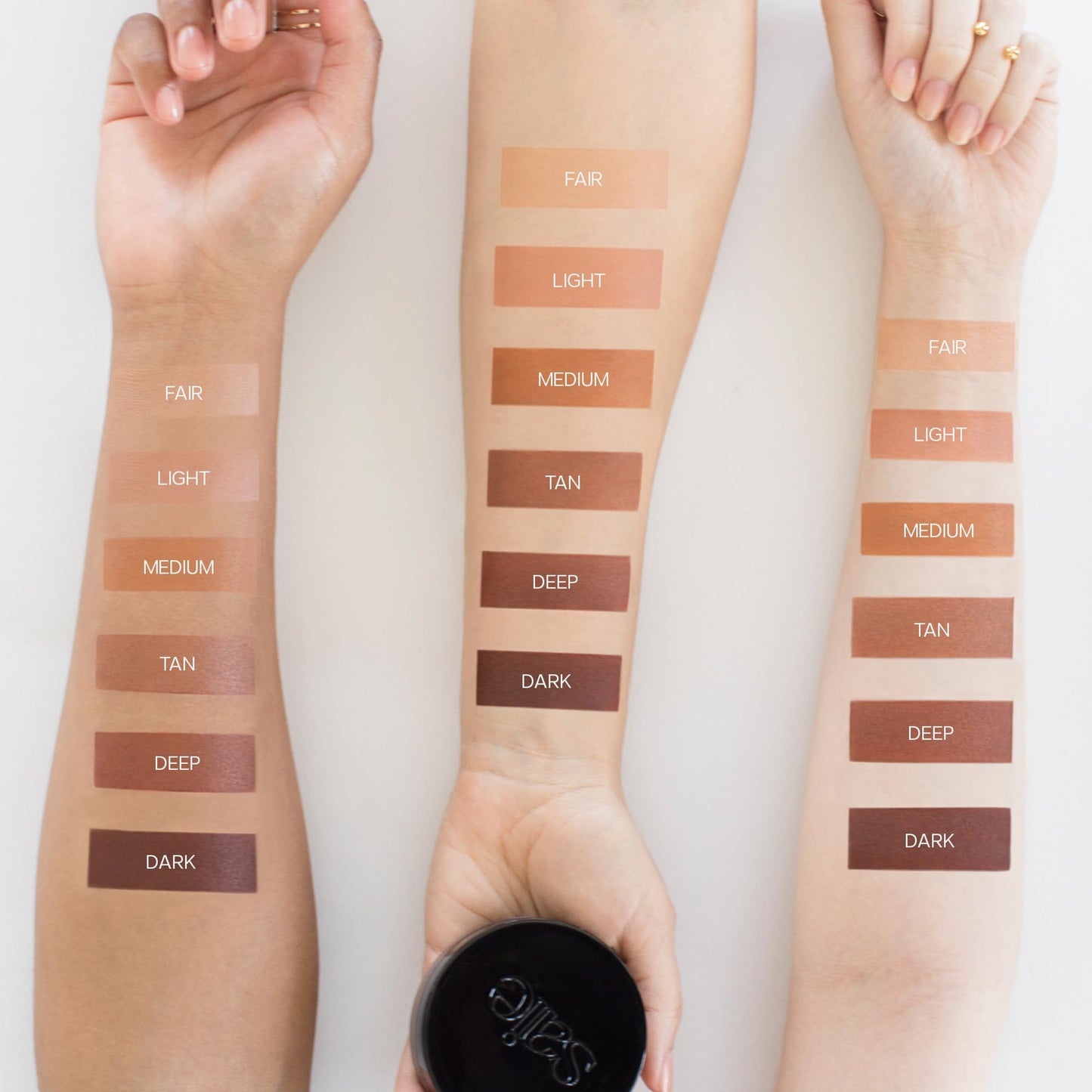 Saie Sun Melt Cream Bronzer – Buildable Balm for Effortless Sculpt & Natural Glow | Medium Bronze