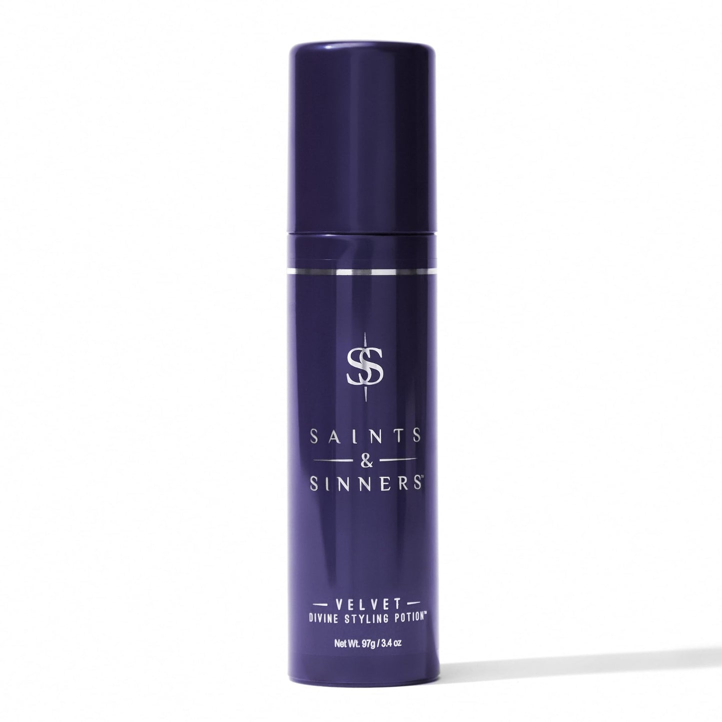 Saints & Sinners Velvet Divine Styling Potion – Award-Winning Thermal Protectant & Anti-Frizz Cream (3.4 oz)
