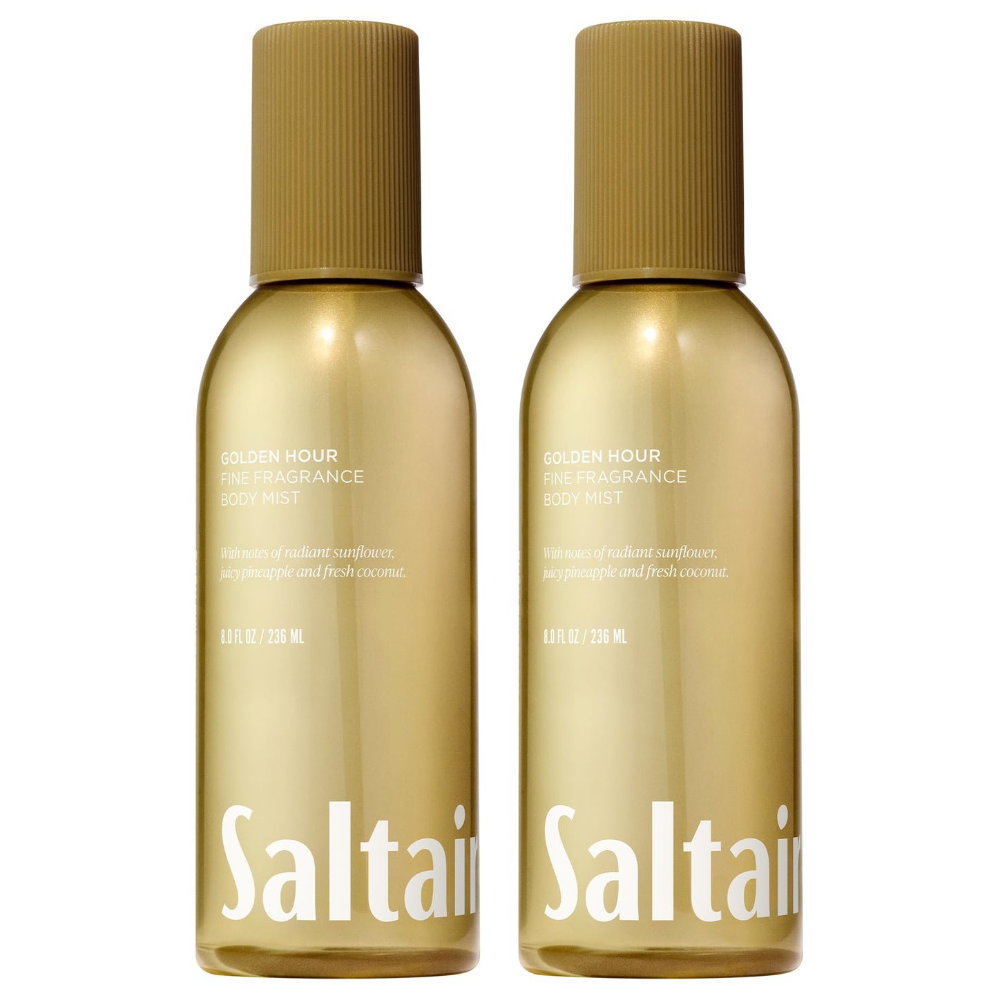 Saltair Body Mist 2 Pack – Golden Hour Fragrance, Lightweight Scent, 2x8oz