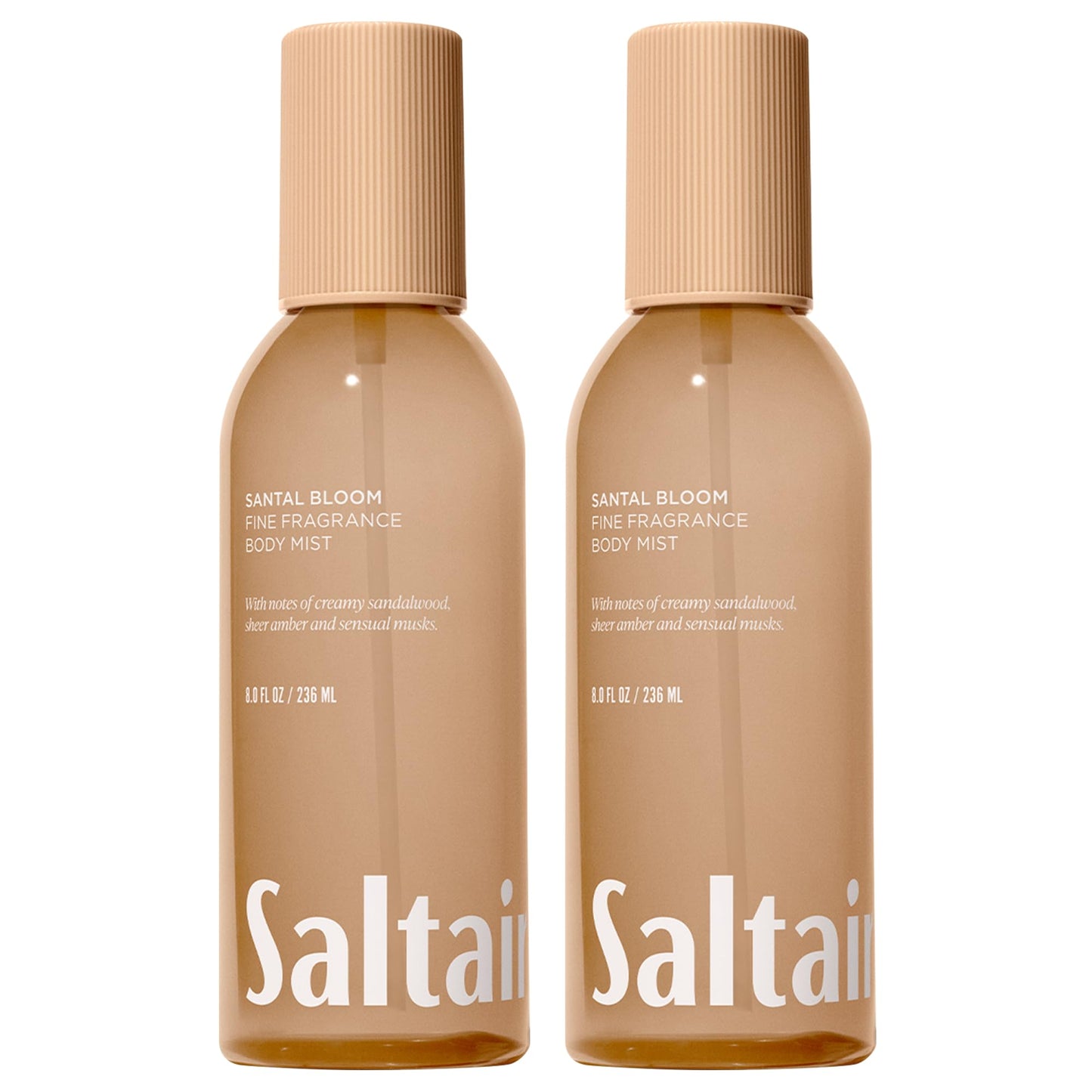 Saltair Santal Bloom Body Mist 2 Pack – Lightweight Fragrance 2x8oz