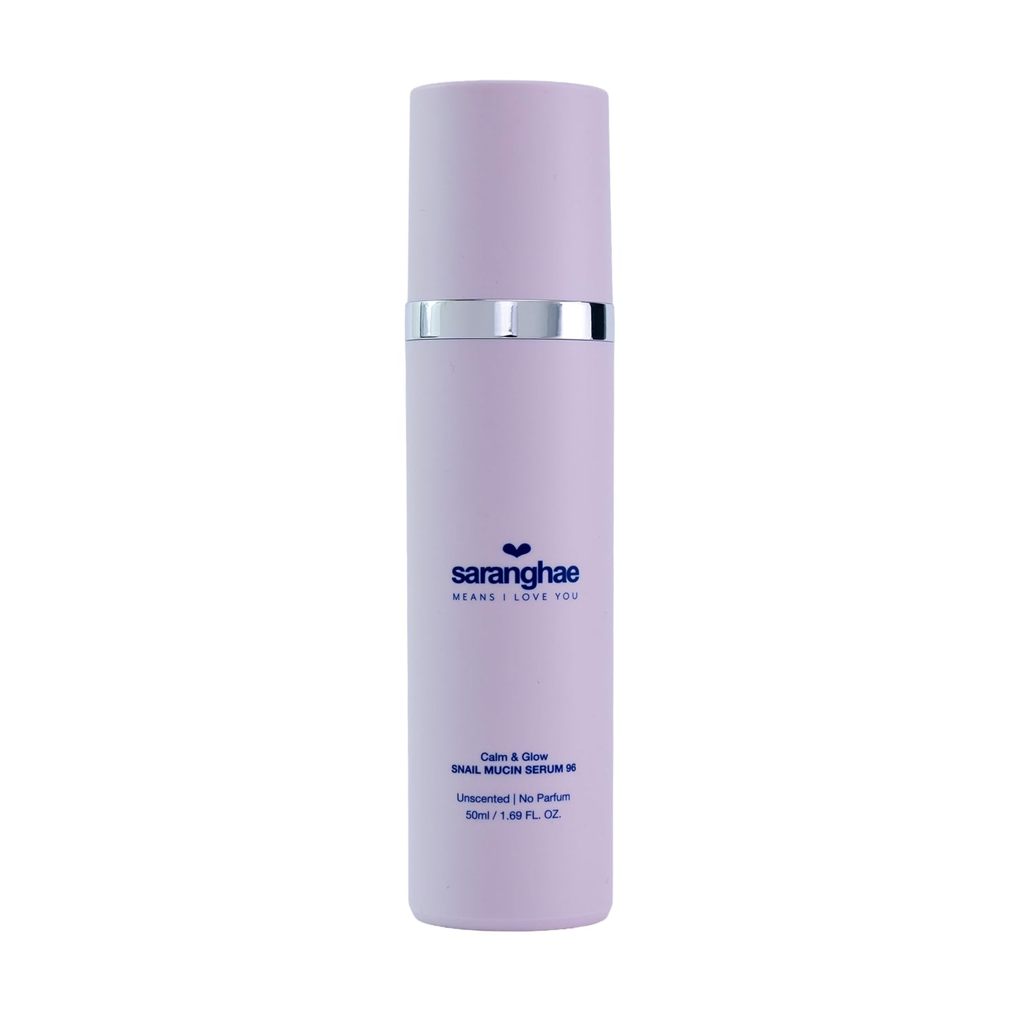 Saranghae Calm & Glow Snail Mucin Serum 96% — Hydrating Facial Essence for Dewy, Smooth Skin