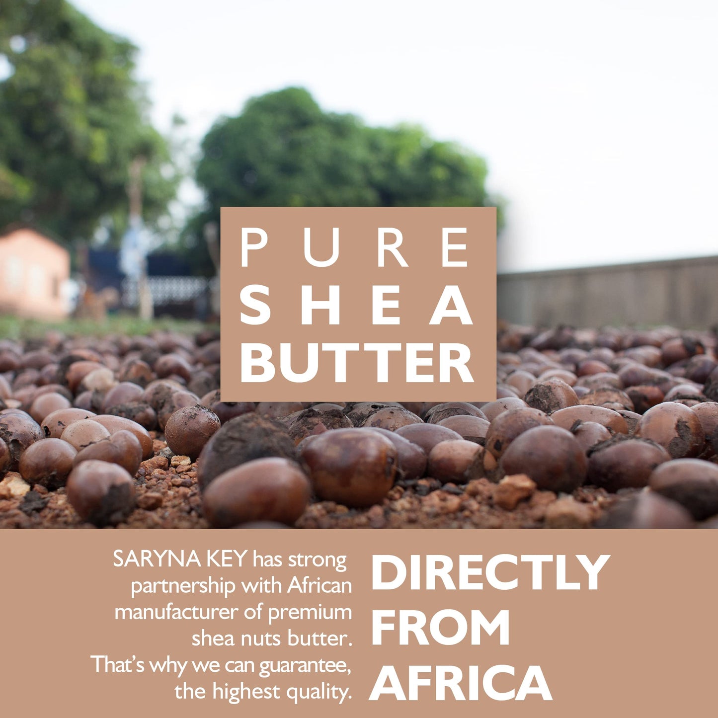 Saryna Key Damage Repair Treatment Conditioner – Pure African Shea Butter Hydration for Dry, Frizzy Hair (500ml/16.9oz)