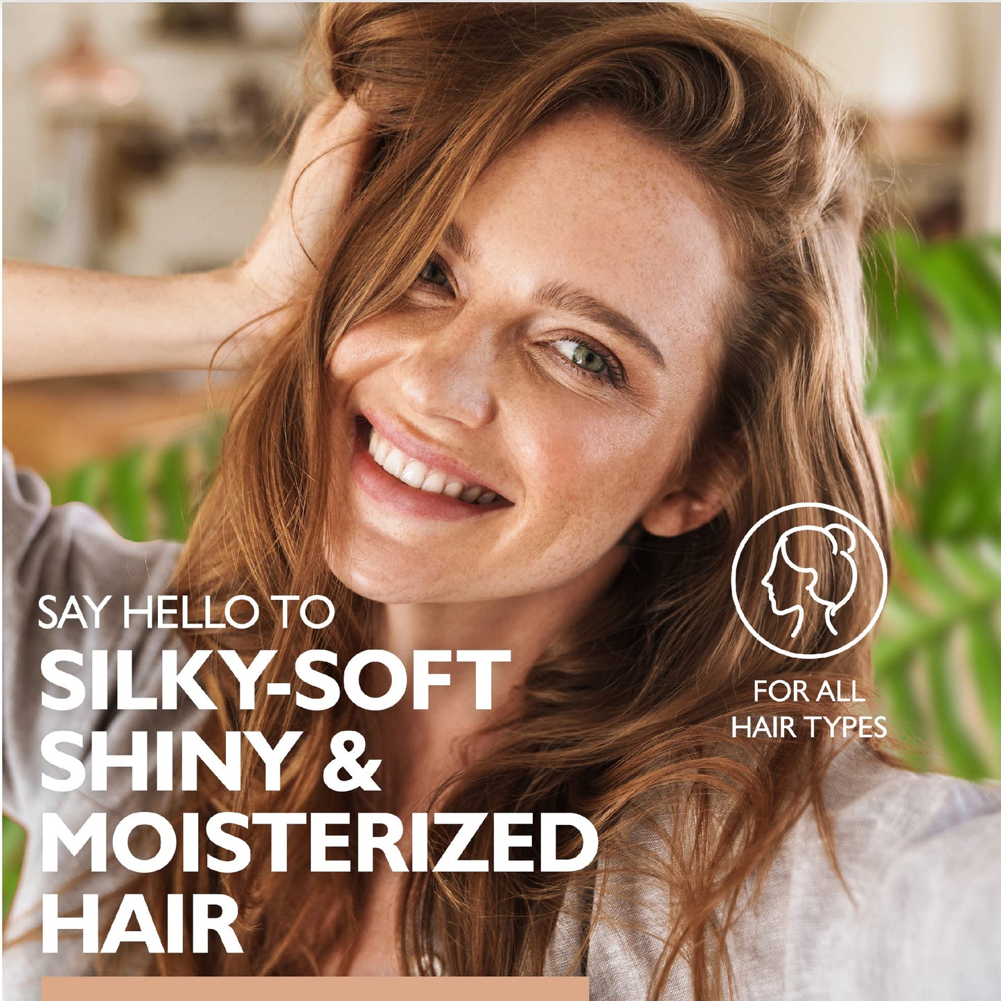 Saryna Key Repair Oil – Shea Butter Hair Serum for Frizz Control, Color-Safe (105ml)