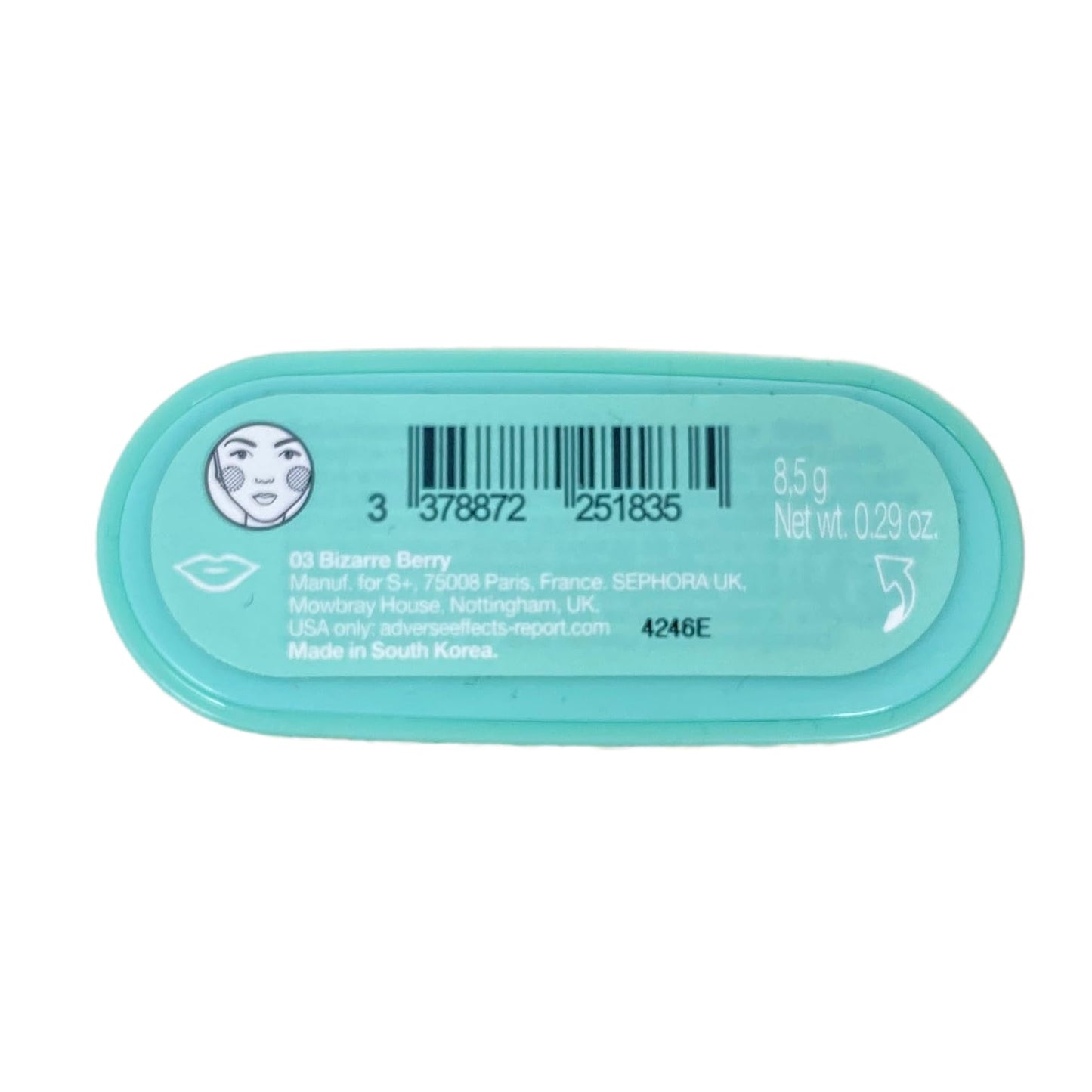 Sephora Color Twister Bizarre Berry Oil-in-Stick for Lips & Cheeks