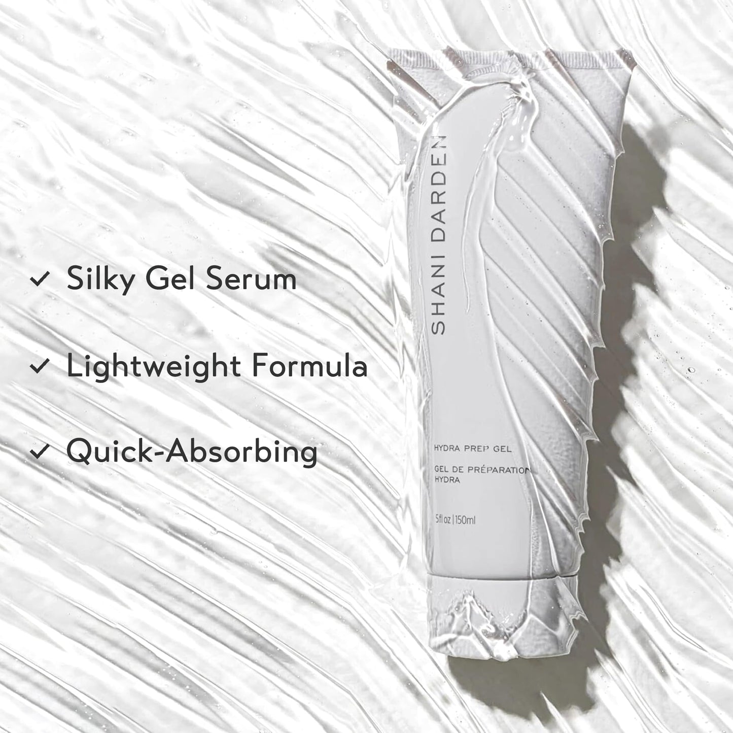 SHANI DARDEN Hydra Prep Gel – Silky Hydrating Gel Primer for Face Sculpting Tools with Aloe Vera & Hyaluronic Acid
