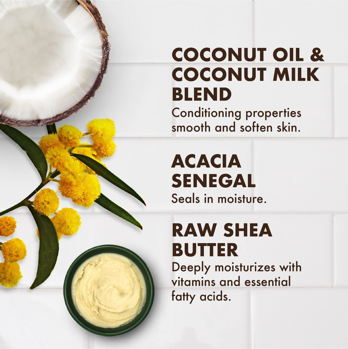 SheaMoisture 100% Virgin Coconut Oil Daily Hydration Bubble Bath & Body Wash – 13 fl oz