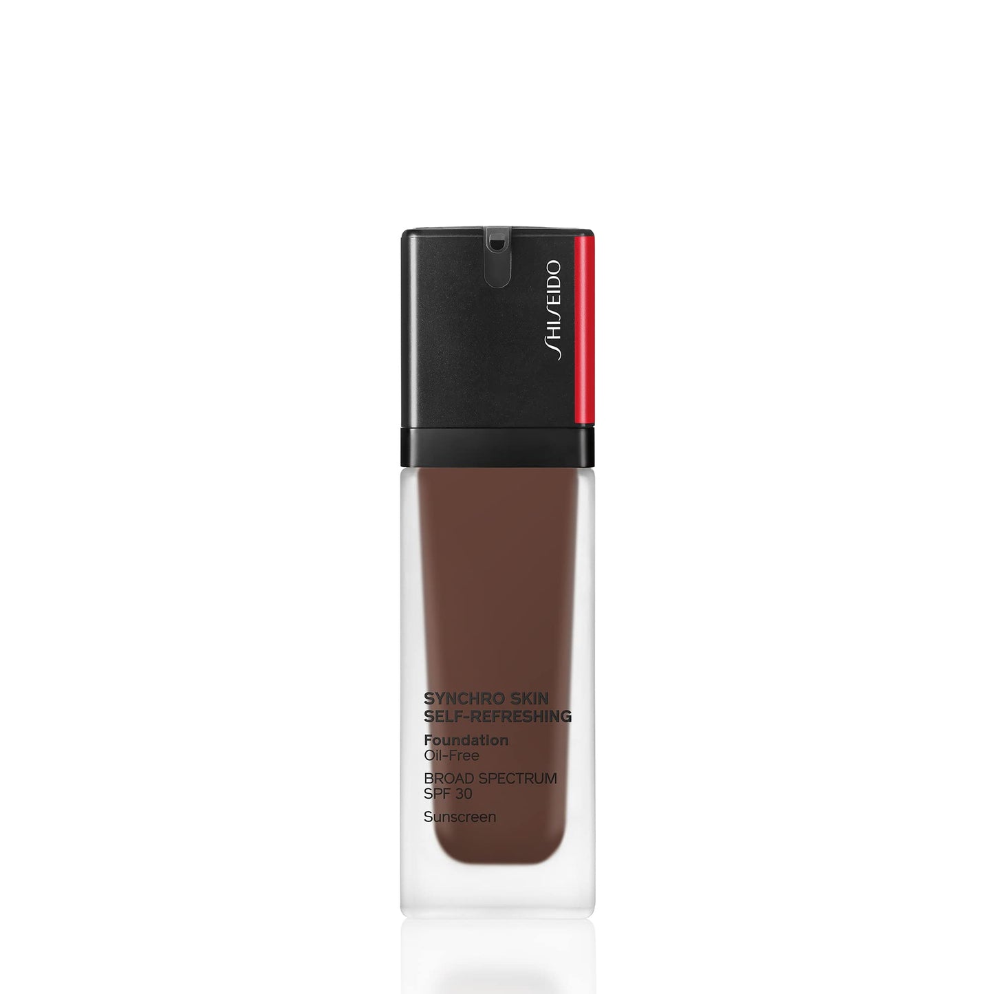 Shiseido Synchro Skin Self-Refreshing Foundation SPF 30 (560 Obsidian) — Buildable Coverage & 24-Hour Wear