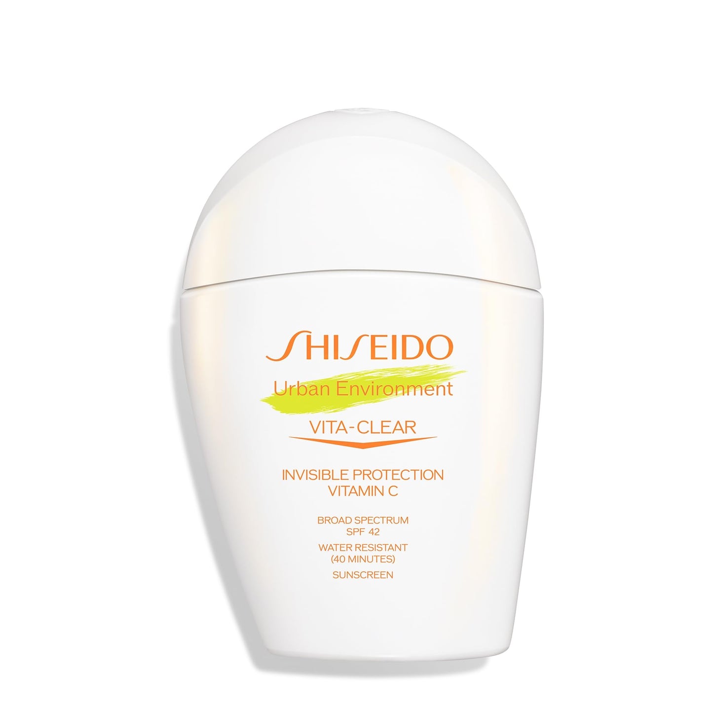 Shiseido Urban Environment Vita-Clear Sunscreen SPF 42 – Invisible Finish, No-Shine, Vitamin C