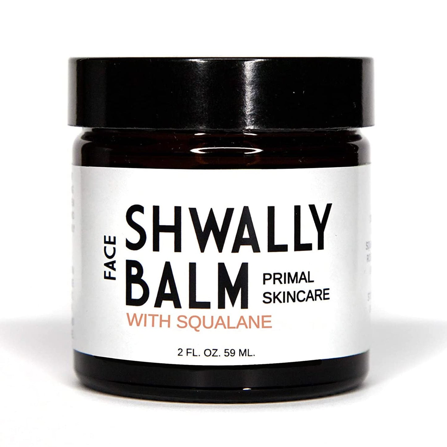 Shwally Primal Beauty Squalane Face Balm – Paleo, Non-Comedogenic, Unscented