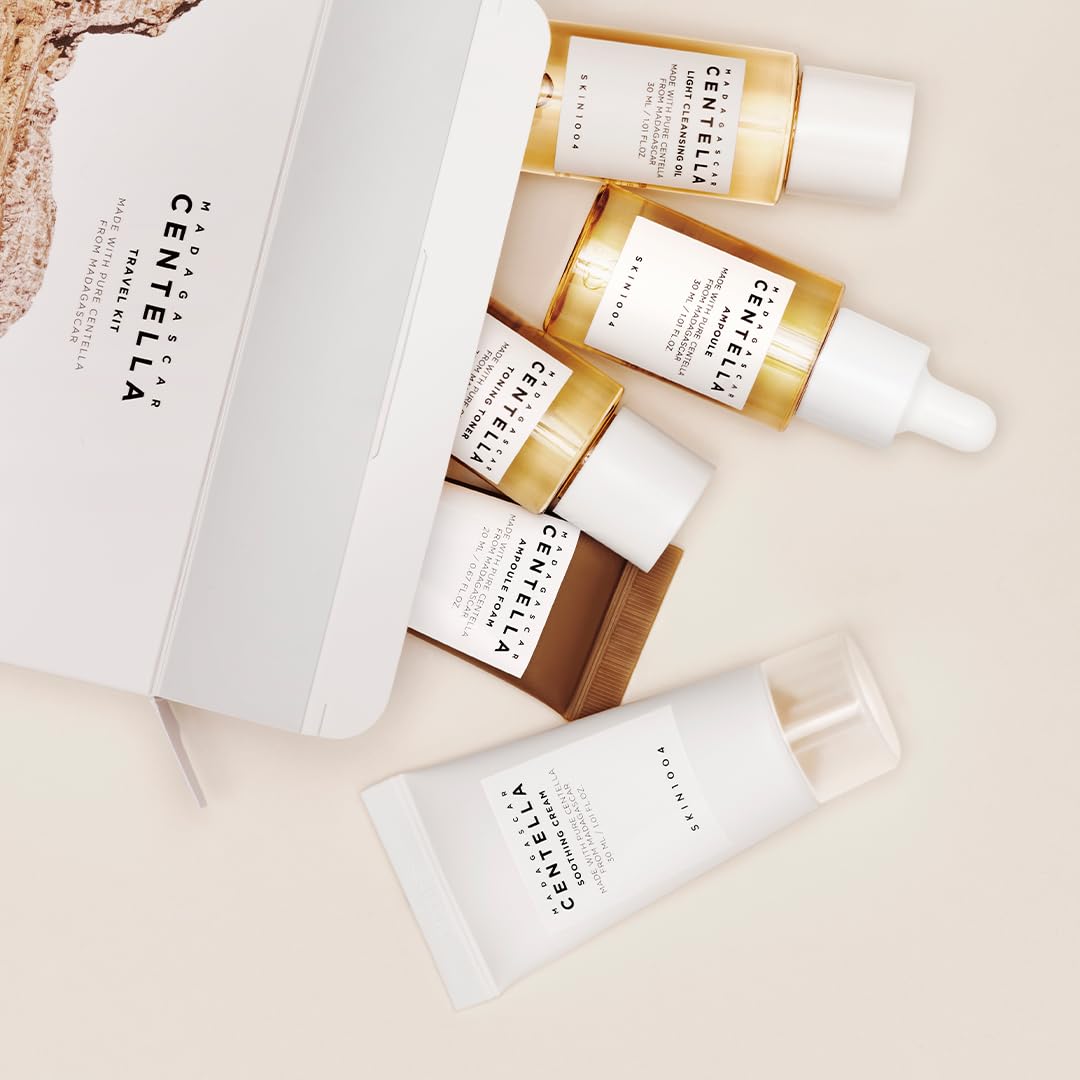 SKIN1004 Madagascar Centella Travel Kit - Mini Skincare Box for On-The-Go
