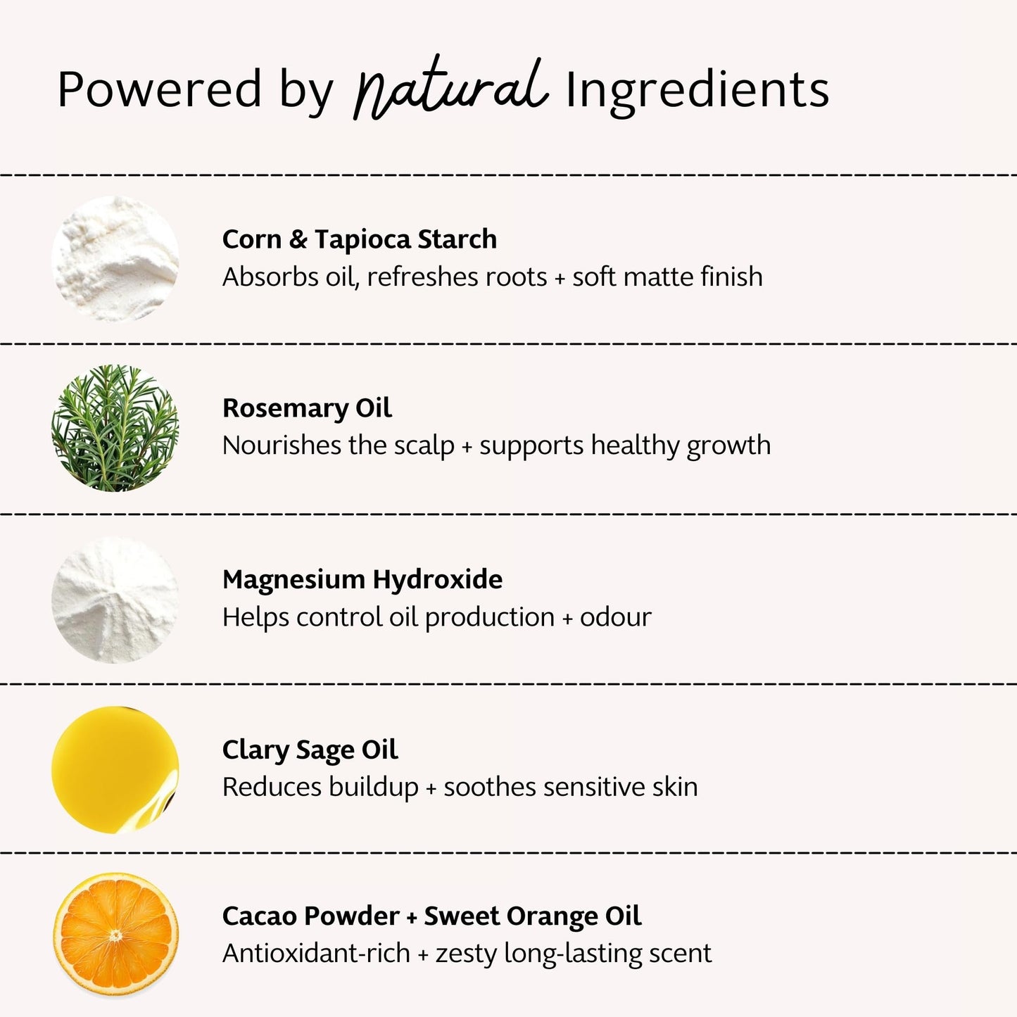 Slo Dry Shampoo for Dark Hair — Wild Orange + Cacao, 2-Pack | Natural, Vegan, Talc-Free