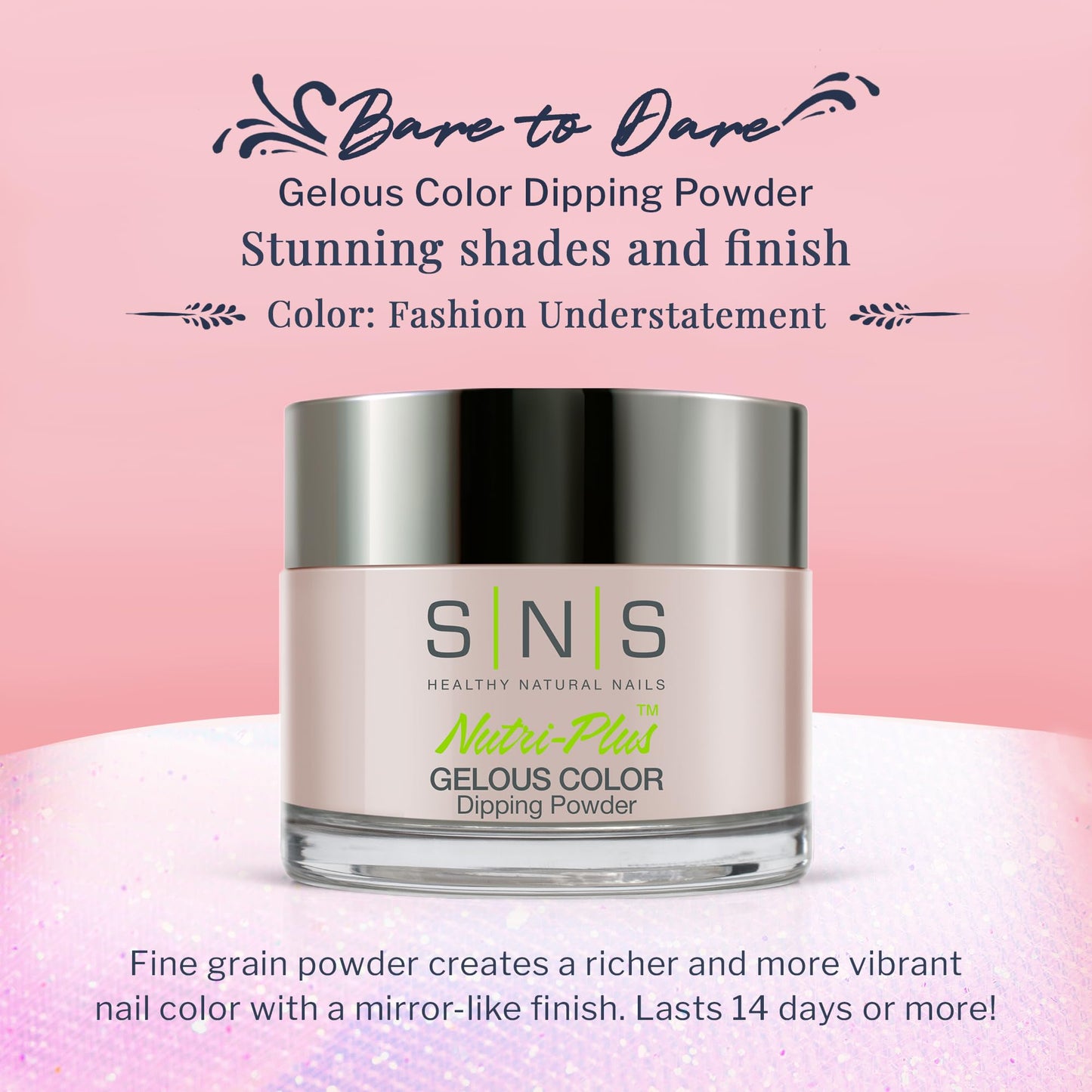 SNS Bare To Dare Collection Dipping Powder BD18 – Rich Color, Long-Lasting Home Manicure