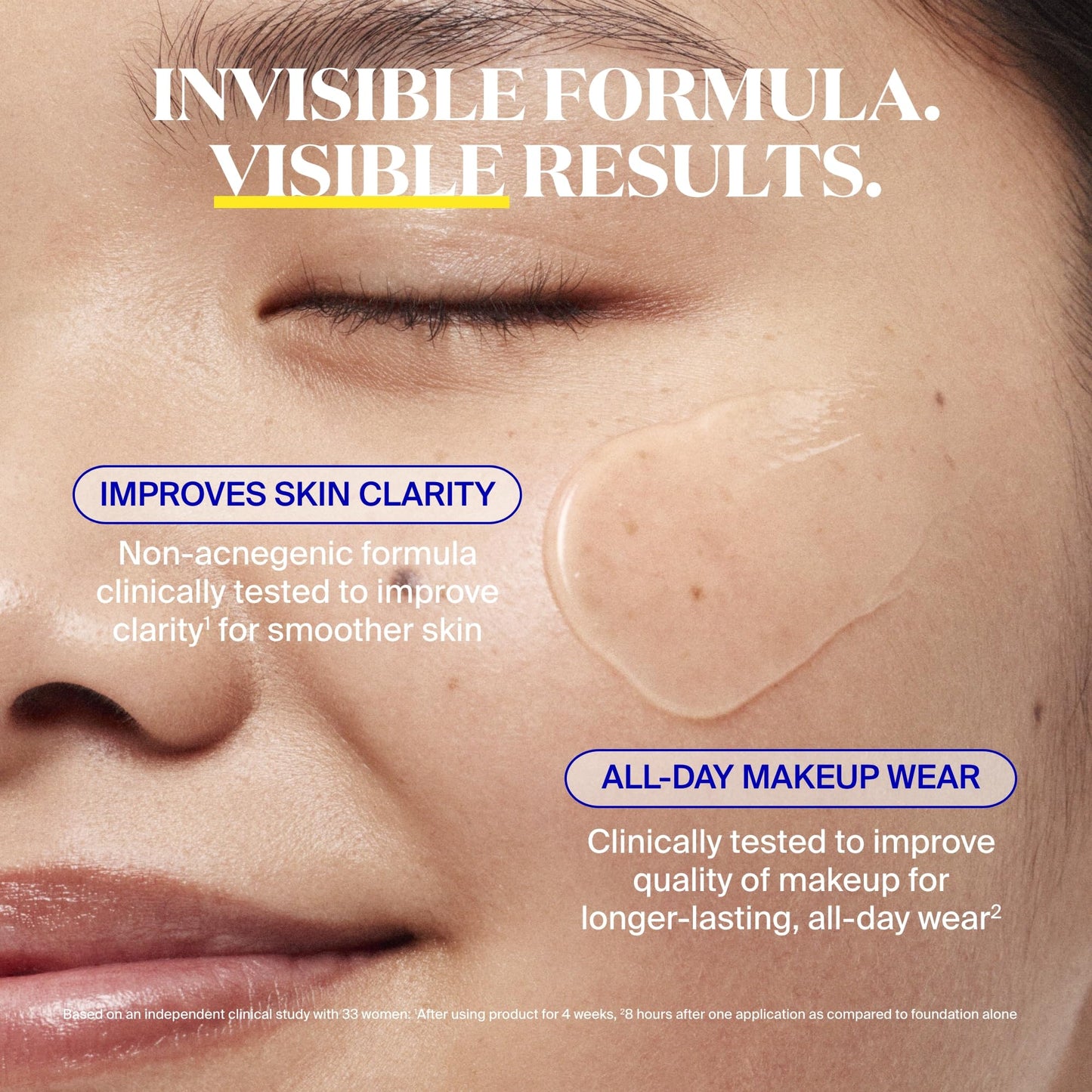 Supergoop! Unseen Sunscreen SPF 50 — Clear, Invisible Primer & Sunscreen (1.7 fl oz)