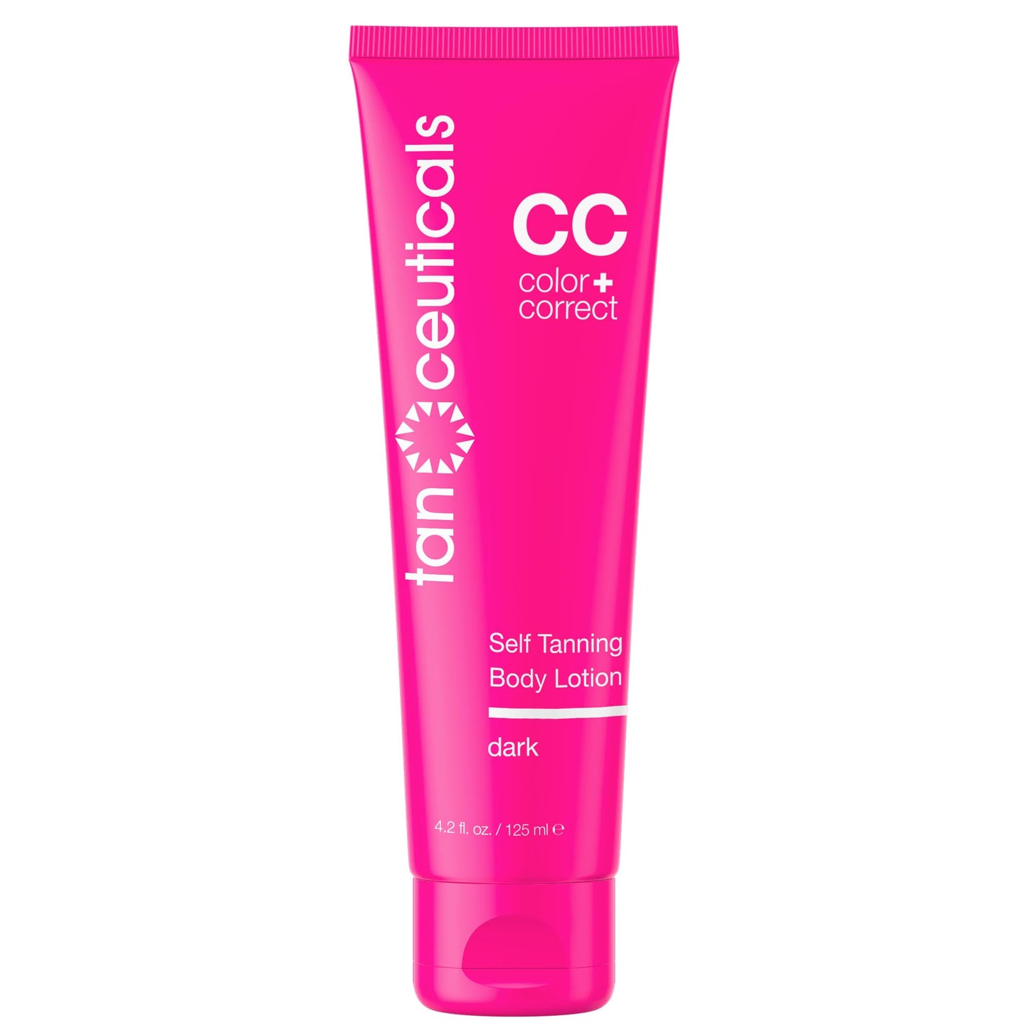 Tanceuticals Self Tanner Dark – Natural-Looking, Long-Lasting Body Tan | Fresh Coconut Scent