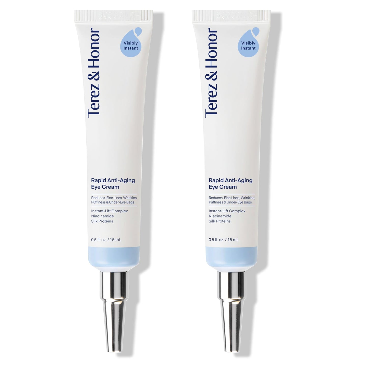 TEREZ & HONOR Anti-Aging Rapid Under-Eye Cream – Visibly Reduce Wrinkles, Dark Circles & Eye Bags in 120 Seconds