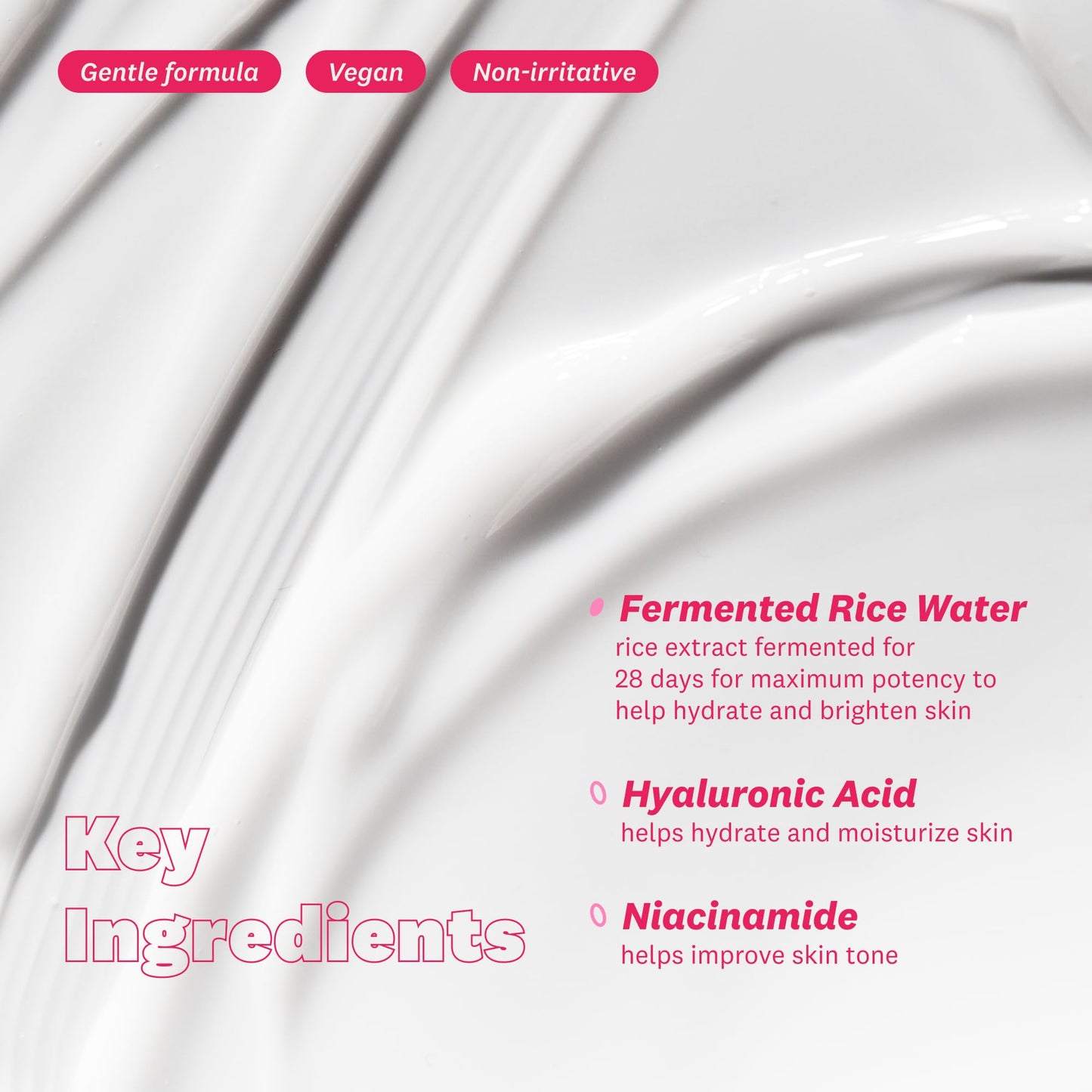 The Face Shop Rice Water Bright Vegan Cream – Instant Moisturization, Quick-Absorbing Formula