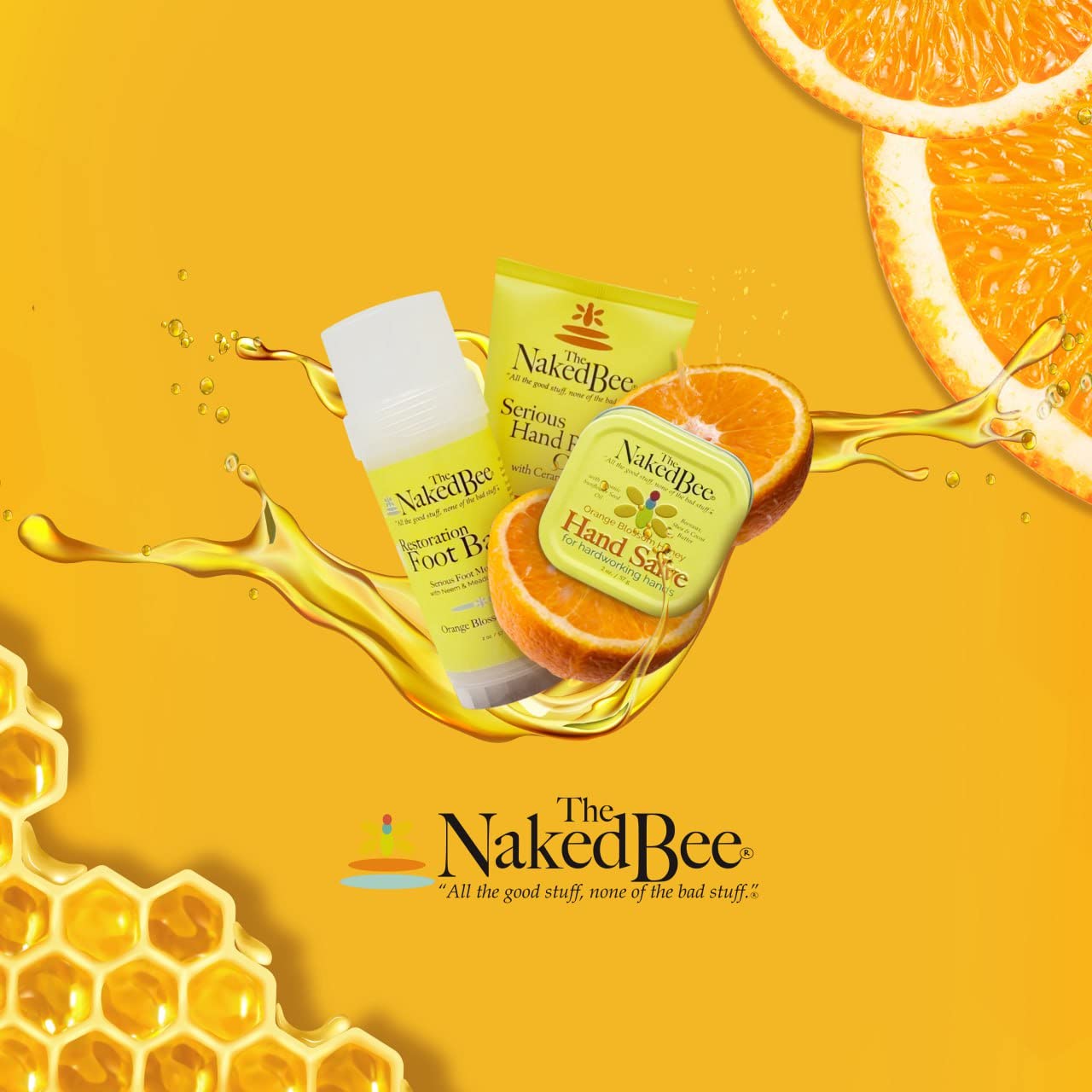 The Naked Bee Nourishing Body Lotion – Jasmine & Honey, 8oz | All Skin Types