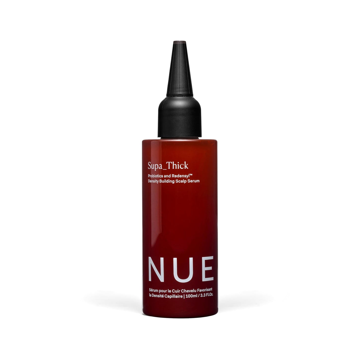 The Nue Co Supa Thick Hair Serum | Lightweight vegan scalp serum for growth & reduced shedding | 4 oz (100 mL)