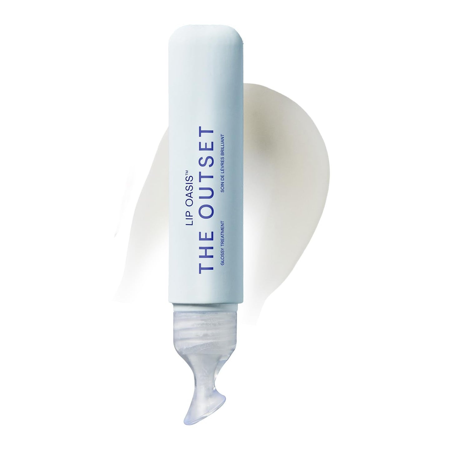 The Outset Lip Oasis Hydrating Lip Balm & Repair Serum | Clean Vegan, Glassy Lip Care