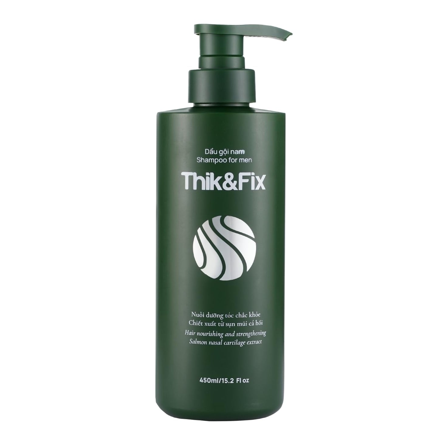 Thik&Fix Hair Growth Shampoo for Men – Volume, Strength & Texture, Scalp Hydration (15.2 oz)