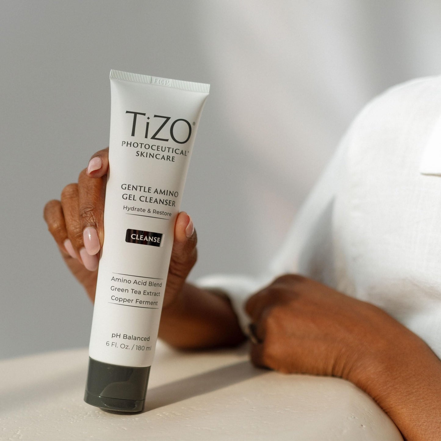 TiZO Gentle Amino Gel Cleanser | Hydrating Facial Cleanser for All Skin Types