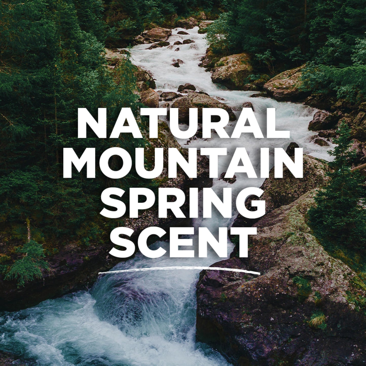 Tom's of Maine Mountain Spring Aluminum-Free Deodorant for Men – 3-Pack (2.8 oz Each)
