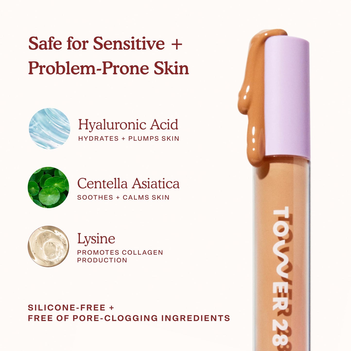 Tower 28 Swipe Serum Concealer - Hydrating Medium-Full Coverage (Shade 4.0 DTLA)