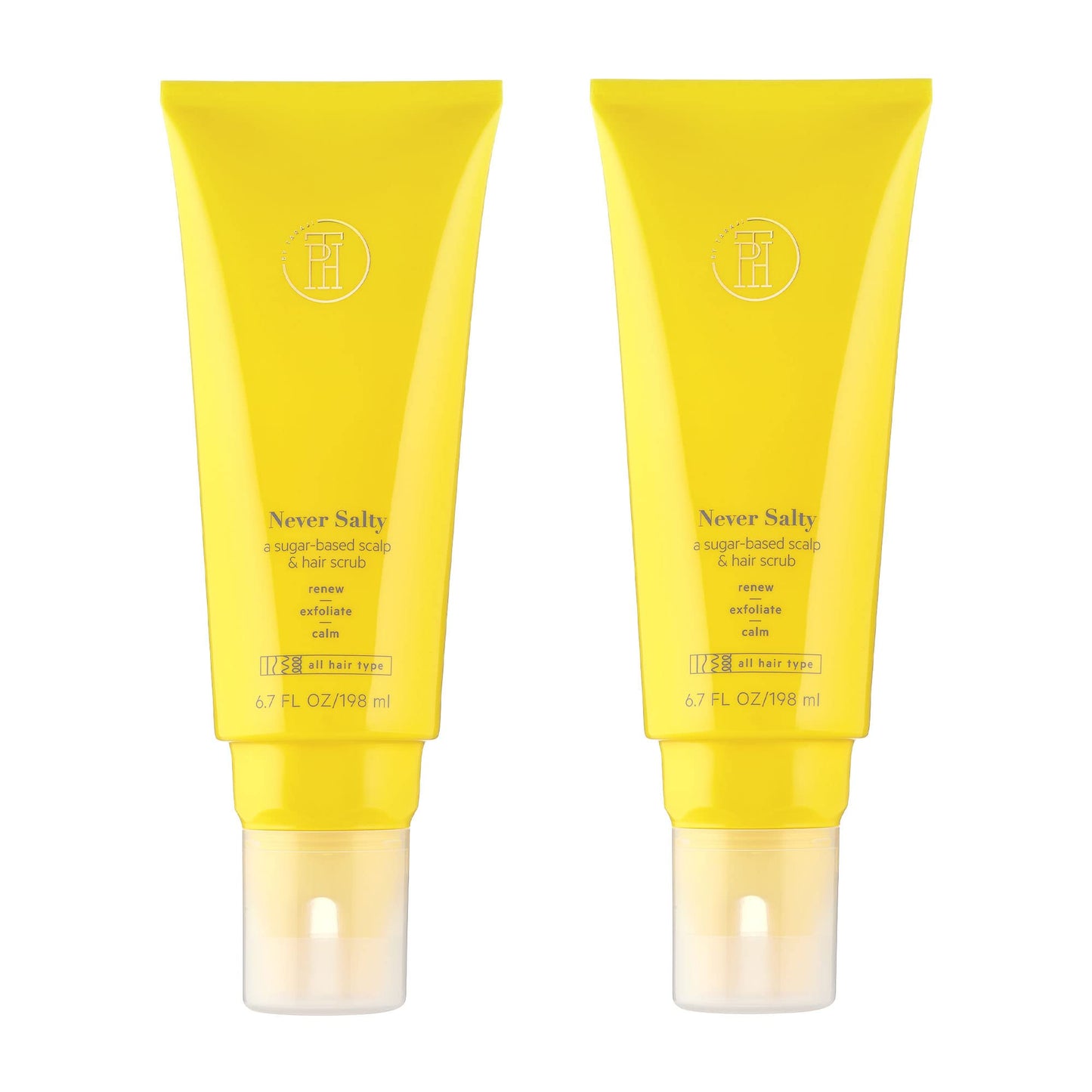 TPH by Taraji Never Salty Sugar Scalp Scrub — 6.7oz Pack of 2 | Exfoliate & Refresh