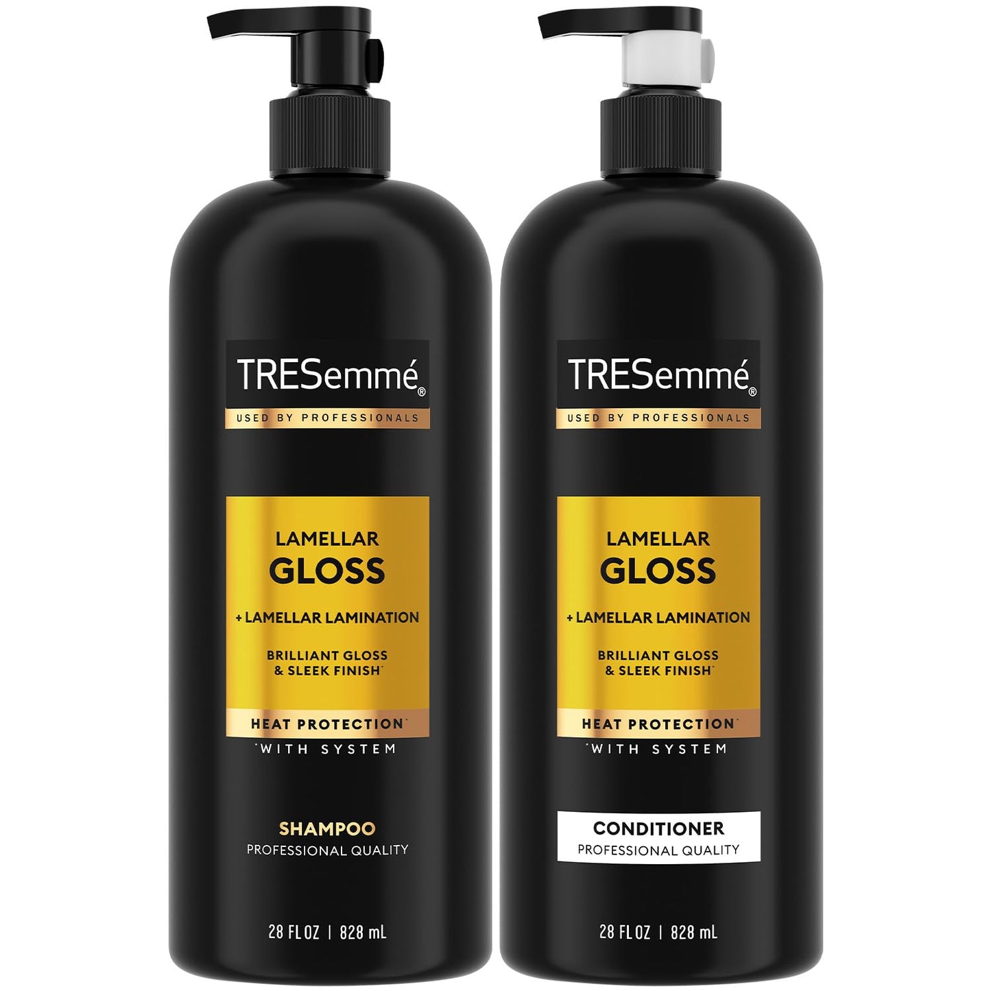 TRESemmé Lamellar Gloss Shampoo & Conditioner – 28 oz Each