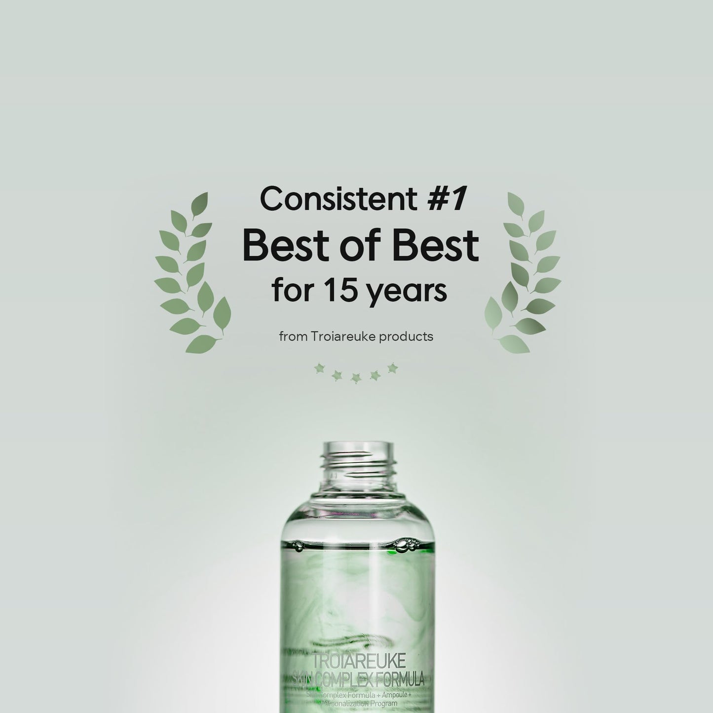 TROIAREUKE H+ Cocktail Ampoule Toner – Green, 2.37 Fl Oz
