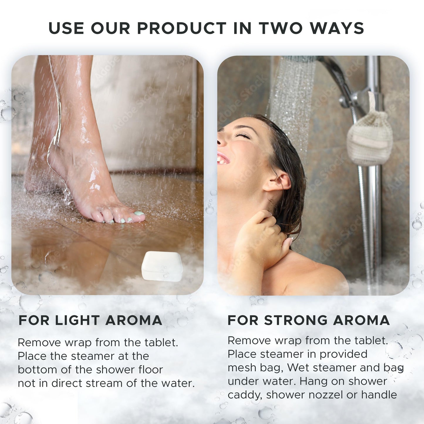 True North Botanicals Large Shower Steamers – Chakra Harmony 12-Pack