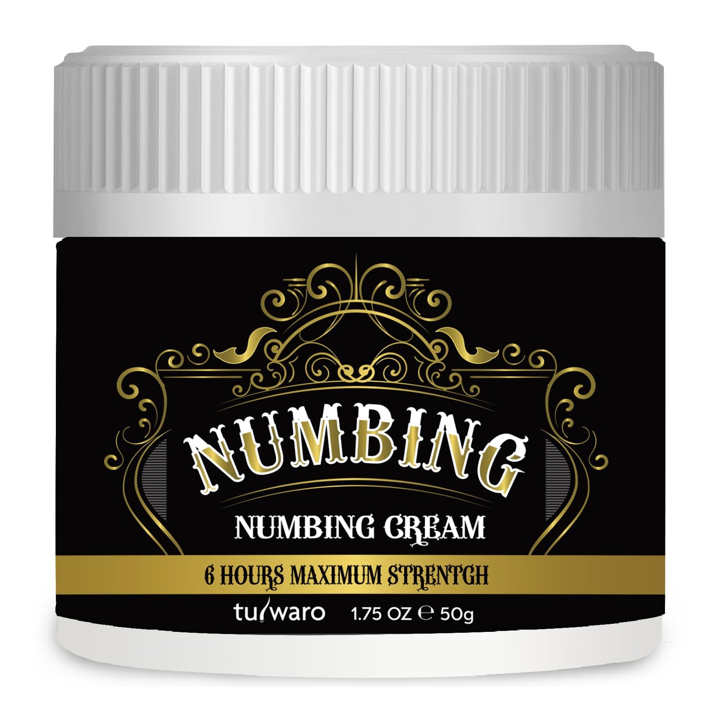 tuiwaro Numbing Cream Extra Strength – Fast-Absorbing, Long-Lasting Relief, 50 mL