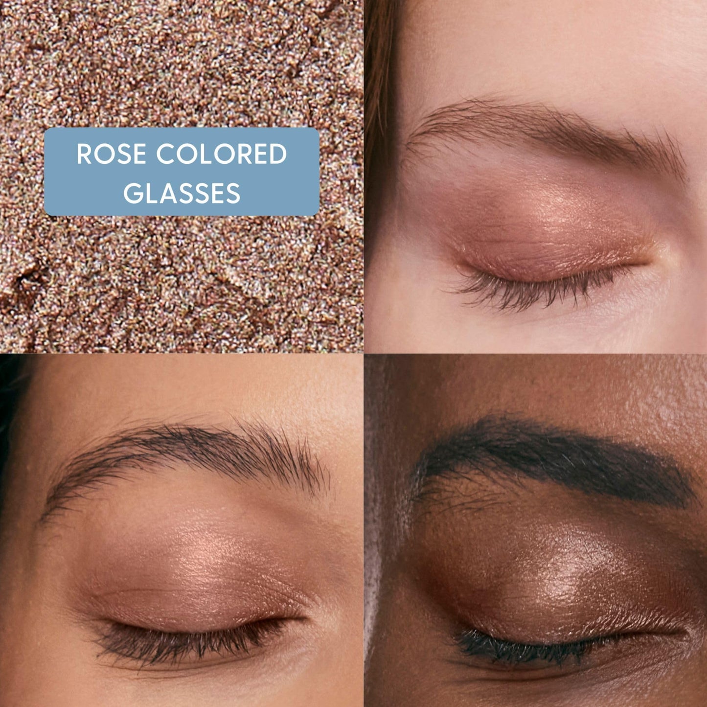 twenty/twenty beauty Visionary Eye Shadow Stick – Rose Colored Glasses (Rose Gold Shimmer) | Safe for Sensitive Eyes, Vegan & Cruelty-Free