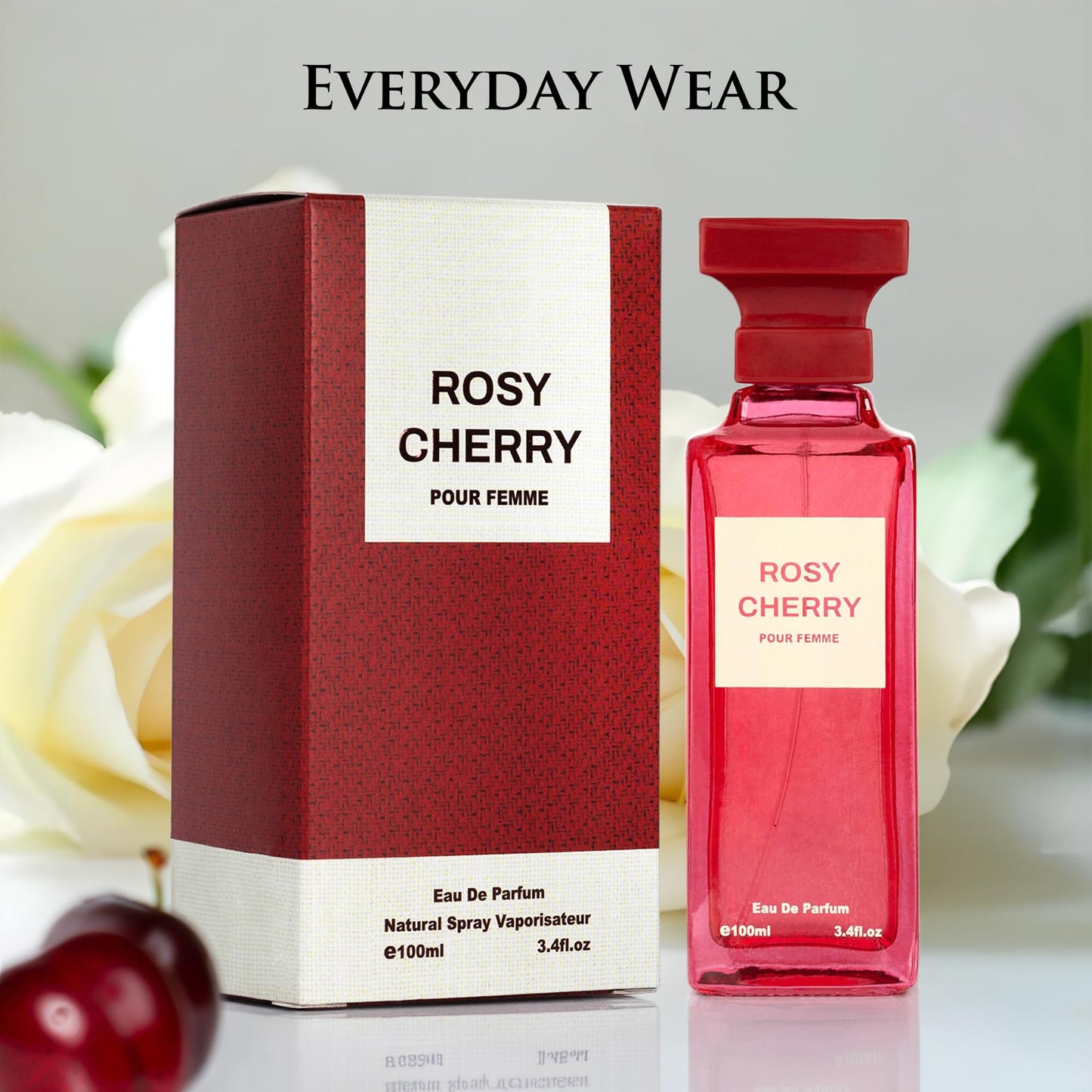 Rosy Cherry for Women | Fruity Floral Fragrance by Urban Collection