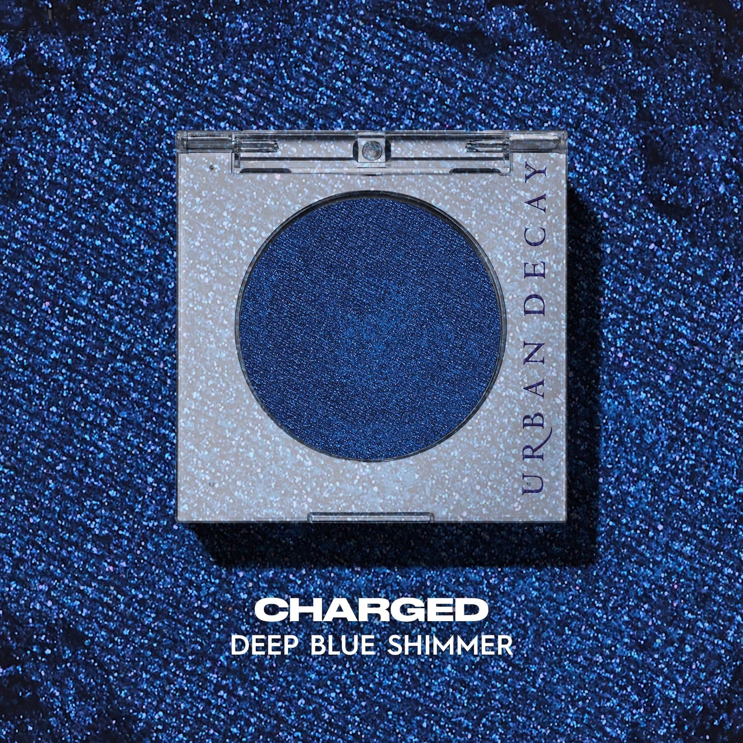 Urban Decay 24/7 Longwear Eyeshadow Single – Charged Deep Blue Shimmer | High-Pigment, Crease-Resistant Color