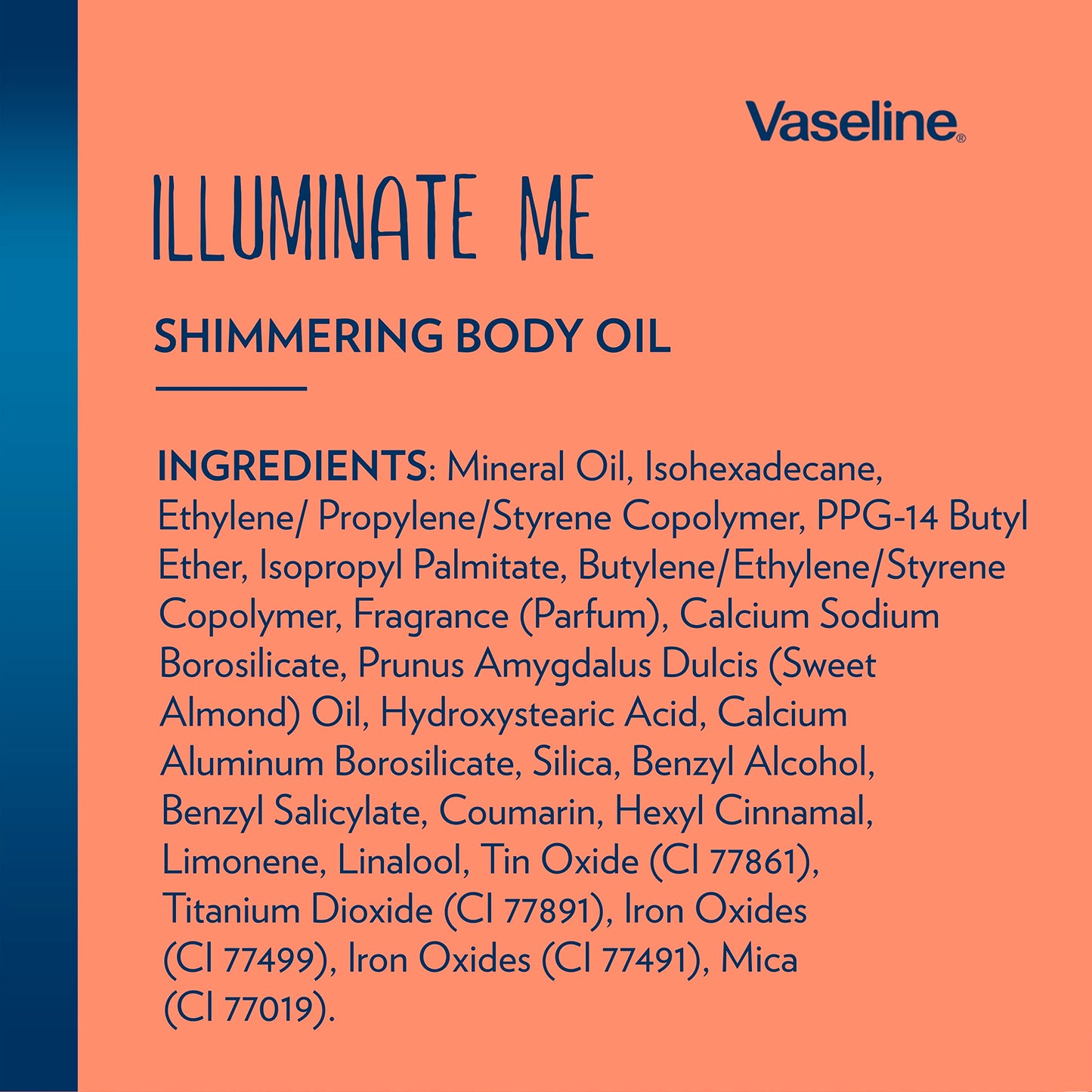 Vaseline Illuminate Me Shimmering Body Oil 3.3 oz (2-Pack) – Glow for Melanin-Rich Skin