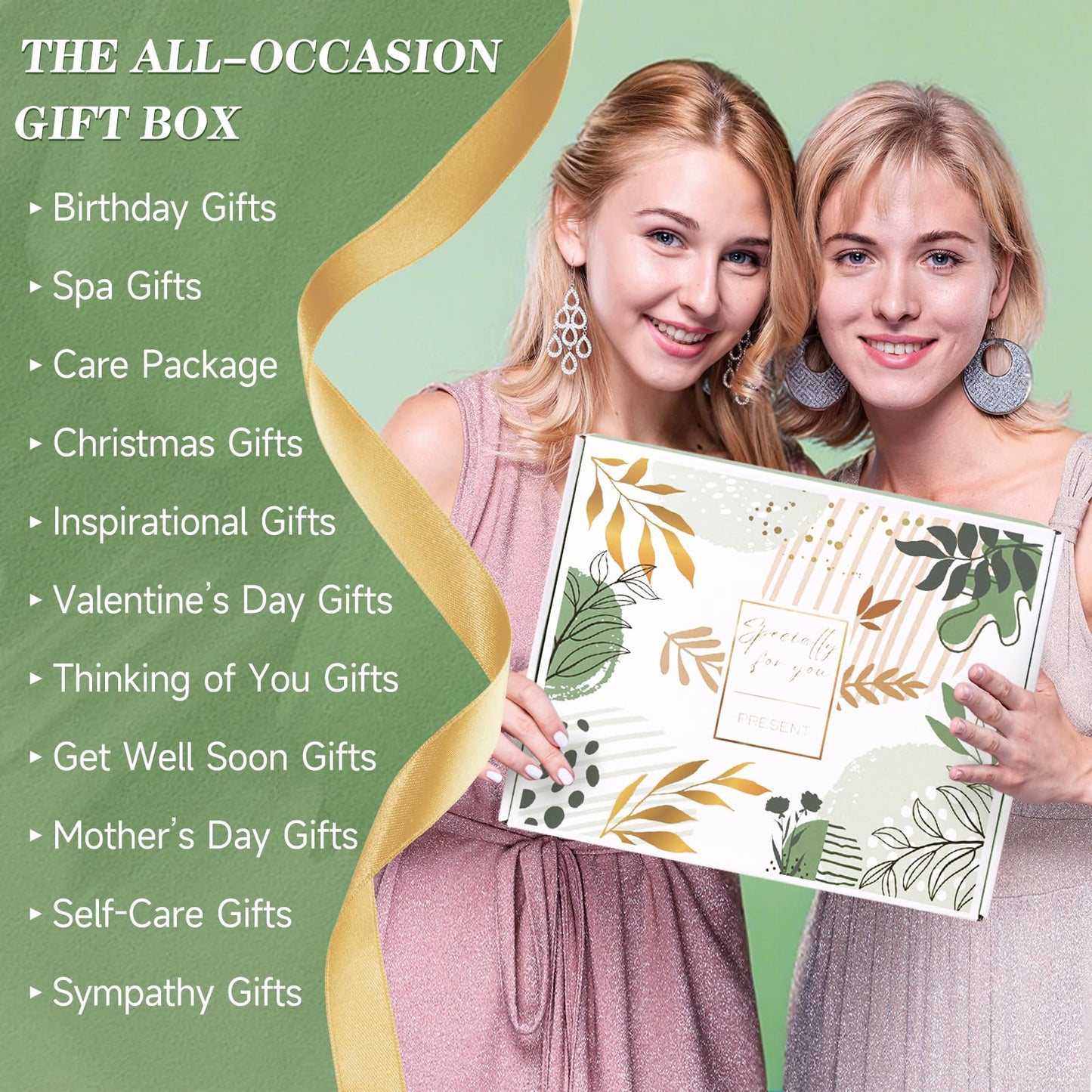 Victdom Get Well Soon Gift Baskets for Women | Self-Care Spa Gift Box